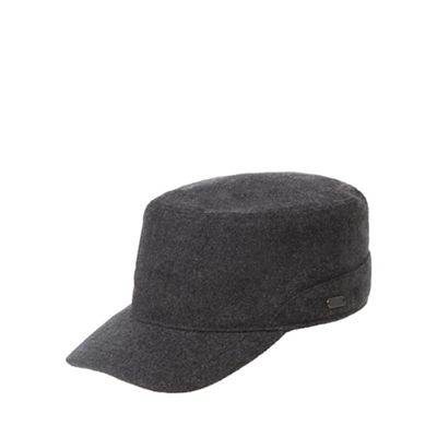 J by Jasper Conran Grey melton borg lined hat